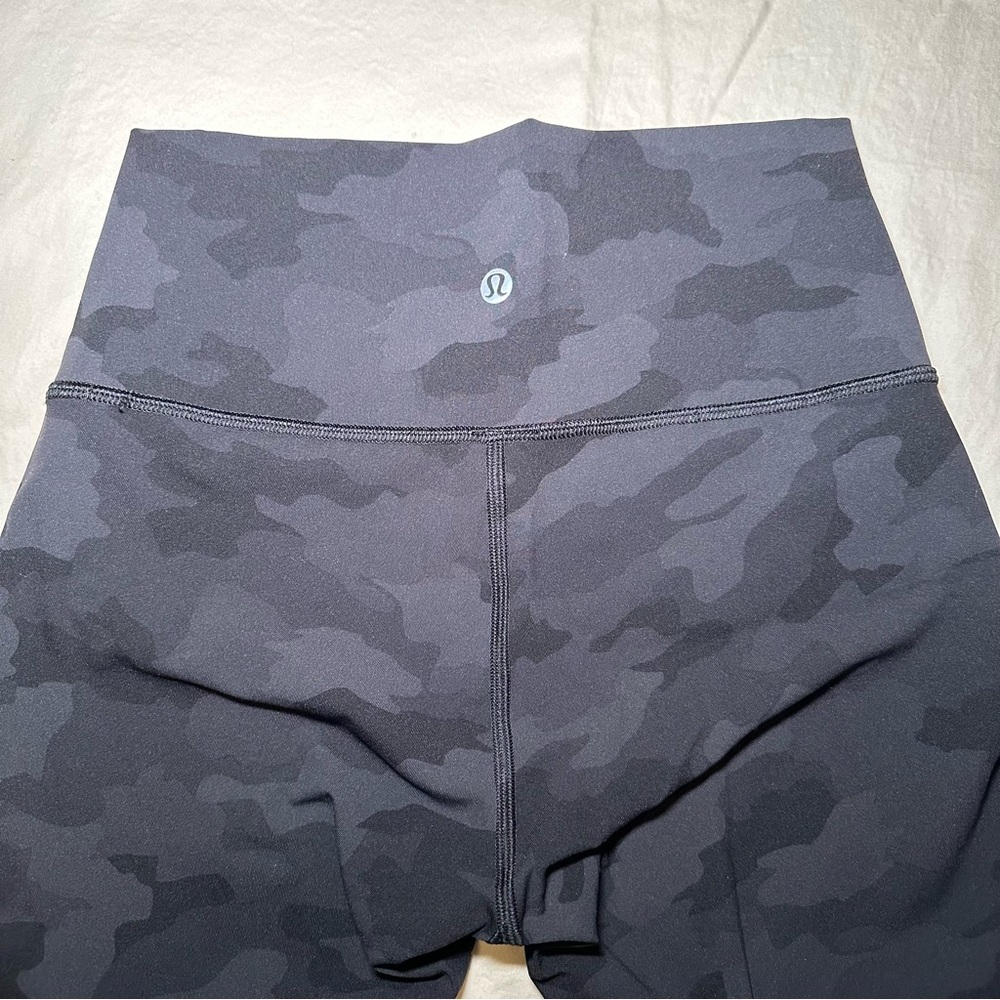 Lululemon Camo Wunder Train Leggings